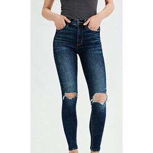 American Eagle "Starry Night Destroy" Super Hi-Rise Jegging (Size 2) – NWOT 👖